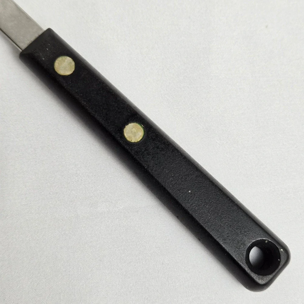 Ekco Forge Stainless Steel Meat Carving Fork, Black Handle,‎ USA, 11.5